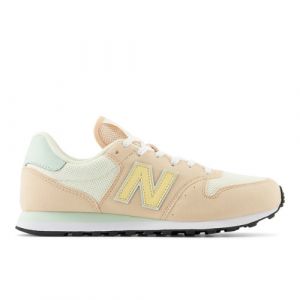 New Balance Women's 500 in Rosa/Beige/Arancia/Verde