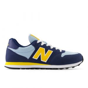 New Balance Men's 500 in Blu/Arancia/Bianca