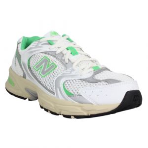 New Balance Scarpe Uomo 530 White/Lime (41.5)