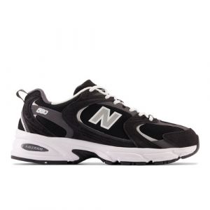 New Balance Unisex 530 in Nero/Grigio