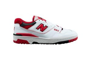 New Balance BB550SE1 White/Red BB550SE1 Size 47 1/2