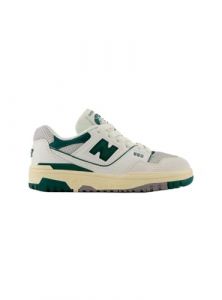 New Balance Sneaker Bambino 550CS Bianco Verde