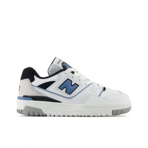 New Balance Bambino 550 in Bianca/Blu