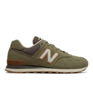 New Balance Unisex 574 Wabi Sabi in Verde/Beige