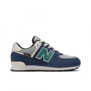 New Balance Bambino 574 in Blu/Grigio