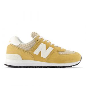 New Balance Unisex 574 in Marrone/Bianca