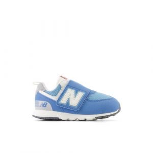 New Balance Bambino 574 NEW-B HOOK & LOOP in Blu/Bianca