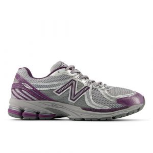 New Balance Unisex 860v2 in Grigio/Viola