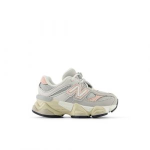 New Balance Bambino 9060 in Grigio/Rosa