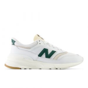 New Balance Unisex 997R in Bianca/Verde