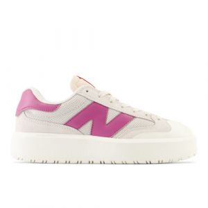 New Balance Unisex CT302 in Beige/Rossa