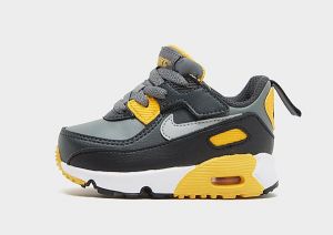 Nike Air Max 90 Leather Infant, Smoke Grey/Anthracite/White/Light Smoke Grey