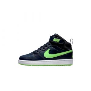 Nike Court Borough Mid 2 (GS) Blu Dark Obsidian/Lime 403