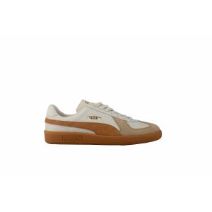 Puma Sneakers Pelle Army Trainer Beige Uomo Taglie 46