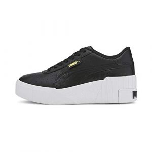 PUMA Cali Wedge Puma White/Puma White 6 B (M)