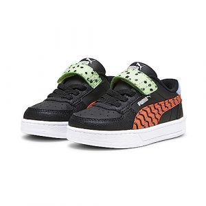 PUMA Sneaker Caven 2.0 Mix Match per Bimbi ai Primi Passi 21 Black Hot Heat Spring Fern Blissful Blue White Orange Green