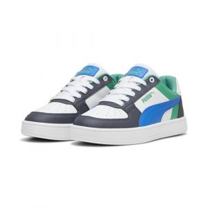 PUMA Sneaker Caven 2.0 Block per Ragazzi 37.5 White Hyperlink Blue Galactic Gray