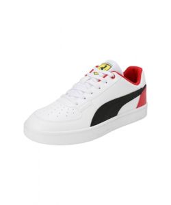 PUMA Sneaker Scuderia Ferrari Caven 2.0 40 White Black Rosso Corsa Red