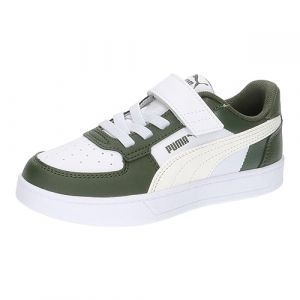 PUMA Unisex Kids CAVEN 2.0 BLOCK AC+ PS-PUMA WHITE-WARM WHITE-MYRTLE