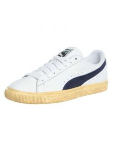 PUMA Uomo Scarpe da Ginnastica in Pelle Vintage Clyde