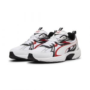 PUMA Sneaker Milenio Tech 43 White Black for all Time Red