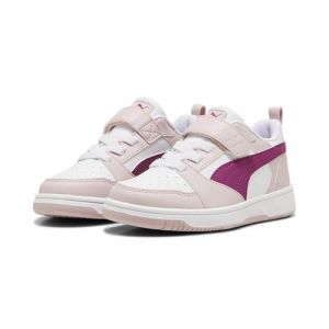 PUMA Sneakers Rebound V6 Lo per Bambini 30 Mauve Mist Magenta Gleam White Pink