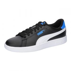 PUMA Unisex Youth SMASH 3.0 L JR-PUMA BLACK-PUMA WHITE-RACING BLUE