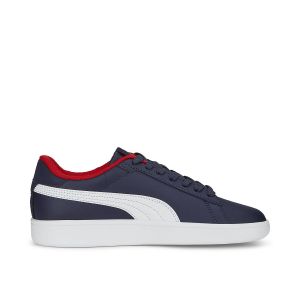 Puma Sneakers Pelle Smash 3.0 Blu Bambina Taglie 39