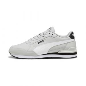 PUMA Sneakers ST Runner v4 in Pelle Unisex 41 Cool Light Gray White Black