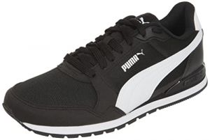 PUMA Scarpe da Ginnastica ST Runner v3 in Mesh da Ragazzo 38 Black White