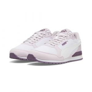 PUMA Scarpe da Ginnastica ST Runner v3 in Mesh da Ragazzo 36 White Grape Mist Crushed Berry Purple