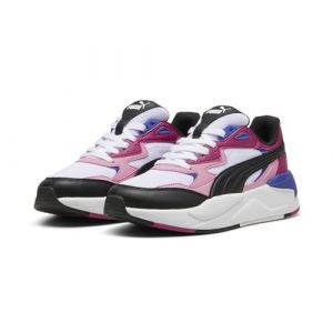 PUMA Scarpe da Ginnastica X-Ray Speed da Ragazzo 38 White Black Mauved out Magenta Gleam Pink