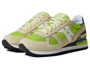 Saucony Scarpe Donna Shadow Original Nuova Collezione S1108-815 Cream Lime (Numeric_40_Point_5)