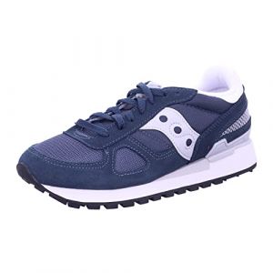 Saucony Scarpe Uomo Shadow Original Nuova Collezione S2108-820 Blu Navy Tan (Numeric_44_Point_5)