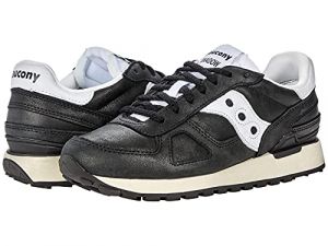 Saucony Shadow Original - Distressed Black/White Men's 5.5