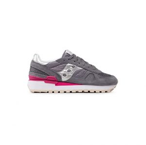 Saucony Scarpe Donna Shadow Original Nuova Collezione S1108-834 Grey Silver (Numeric_37_Point_5)