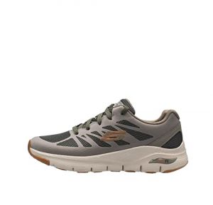 Skechers Arch Fit - Charge Back Sneaker Verde da Uomo 232042 OLV