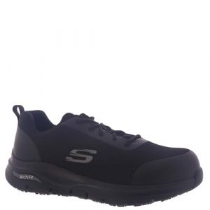 Skechers Arch Fit SR - Ringstap Alloy Toe Black 9.5 D (M)