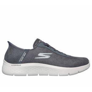 Skechers Sneakers Slip-ins Go Walk Flex Smooth Motion Grigio Uomo Taglie 42