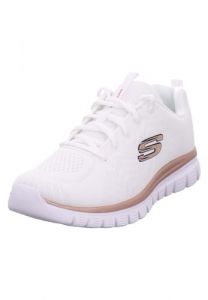 Skechers Scarpe da Ginnastica Graceful Get Connected Bianche