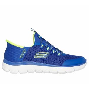 Skechers Sneakers Slip-ins Summits High Range Blu Bambino Taglie 35