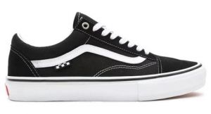 Scarpe da skate vans old skool nere   bianche