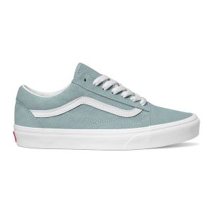 Vans Sneakers In Pelle Old Skool Blu Donna Taglie 37