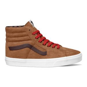 Vans Sneakers Pelle Sk8-hi Marrone Uomo Taglie 45