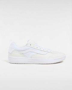 VANS Scarpe In Pelle Zahba (leather White/white) Unisex Bianco, Taglia 47