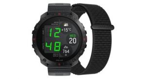 Polar grit x2 pro gps watch night black con cinturino hook   loop