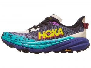 Scarpe HOKA Speedgoat 6 Oatmeal/Mountain Iris Donna
