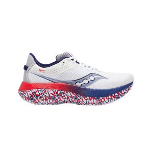 Scarpe Saucony Kinvara Pro NYC Bianco Rosso Donna