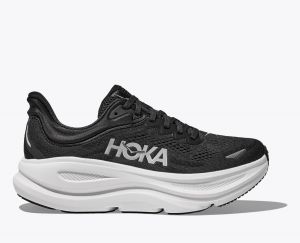 Hoka Bondi 9 Black/White da Uomo