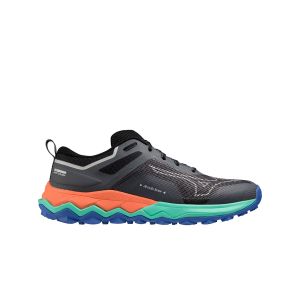 Mizuno Wave Ibuki 4 Grey/Orange Uomo